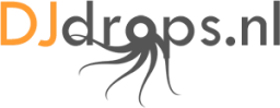 Logo van DJdrops.nl audio vormgeving