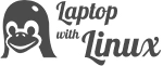 Logo van Laptop met Linux