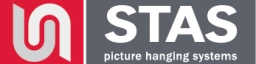 Logo van STAS picture hanging systems - stas.nl