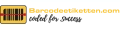 Logo von Barcodeetiketten.com - coded for success
