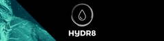 Logo von HYDR8 | DAS ELEKTROLYT-GETRÄNK | PREMIUM HYDRATION