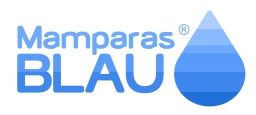Logotipo de Mamparas Blau