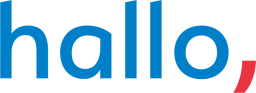 Logo van hallo,