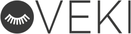 Logotipo de VEKI Lash & Brow Academy