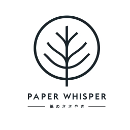 Logo of Paper Whisper | Discover Japanese Stationery & Journaling Supplies