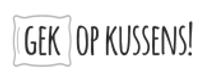 Logo van Gek op kussens!