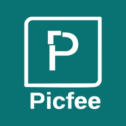 Logo van picfee.com