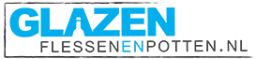 Logo van Glazen flessen en potten