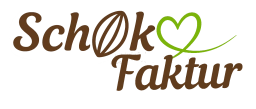 Logo von Schokofaktur - handgemachte Schokolade ohne raffinierten Zucker